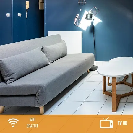 Kasa Art Blue - Hyper Centre - Confortable Cholet